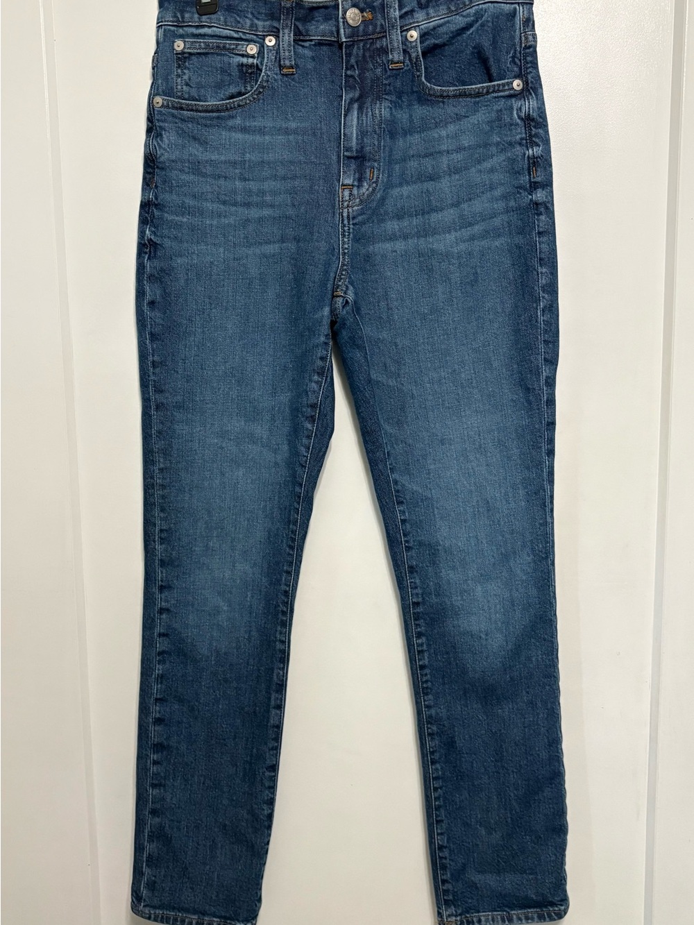 Madewell High-Rise Slim Boyjean Eco Rossie Wash Jeans 27